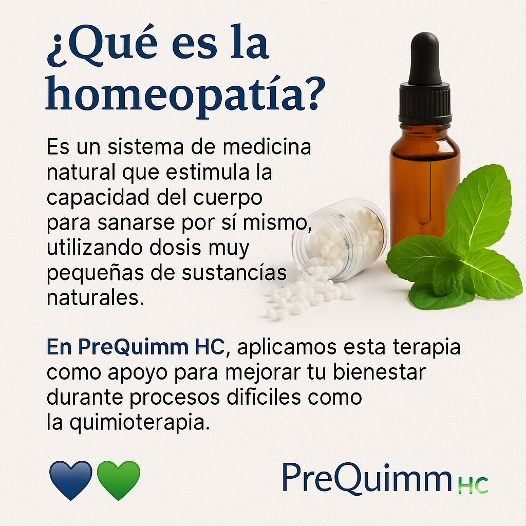 ¿Qué es la homeopatía? — PreQuimm HC